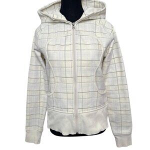 Lululemon Womens 6 Scuba Plaid Limited Edition Jacket